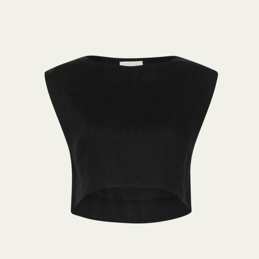 Posse the label Martina crop top